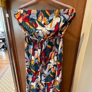 Andre strapless cropped jumpsuit